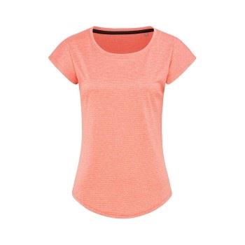 Stedman Recycled Women Sports T Move Korall polyester Small Dame