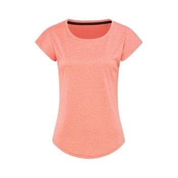 Stedman Recycled Women Sports T Move Korall polyester Large Dame