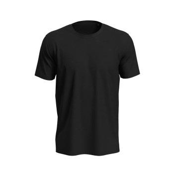 Stedman Unisex Lux T Svart bomull 3XL