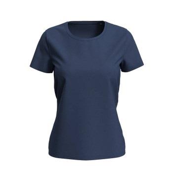 Stedman Women Lux T Marine bomull X-Small Dame