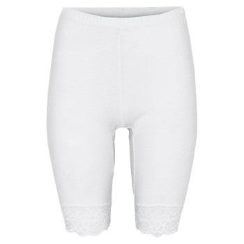 Decoy Mid-length Capri Leggings With Lace Hvit økologisk bomull Small ...