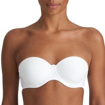 Marie Jo BH Tom Padded Strapless Bra Hvit B 80 Dame