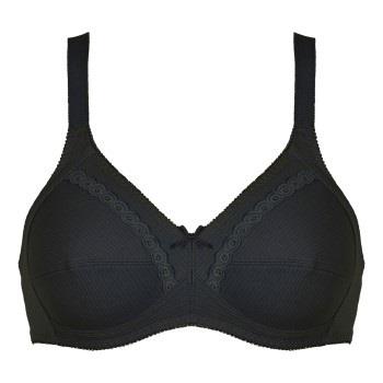 NATURANA BH Cotton Soft Bra Svart bomull A 75 Dame