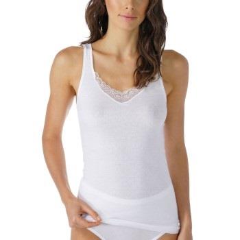 Mey 2000 Long Cami-Top Hvit bomull 44 Dame