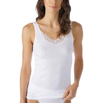 Mey Noblesse Cami-Top Hvit bomull 40 Dame