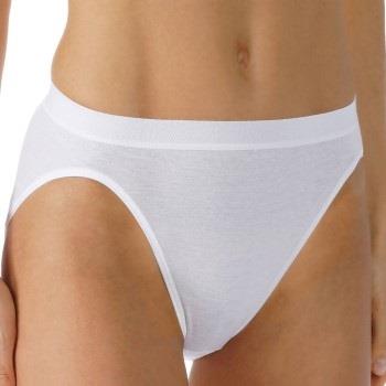 Mey Truser Noblesse Jazz Briefs Hvit bomull 40 Dame