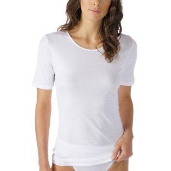 Mey Noblesse T-Shirt Hvit bomull 38 Dame