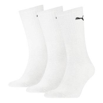 Puma Strømper 3P Sport Crew Socks Hvit Str 47/49