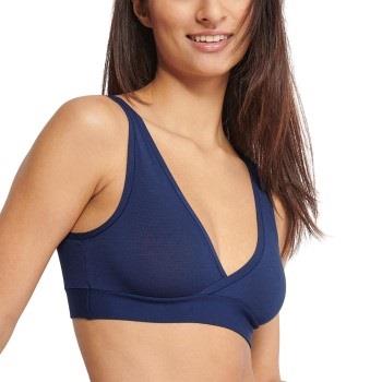 Sloggi BH GO Allround Bralette Marine micro modal One Size Dame