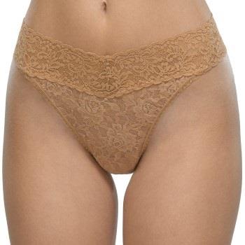 Hanky Panky Truser 2P Original Rise Thong Brun nylon One Size Dame