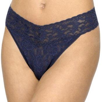 Hanky Panky Truser 2P Original Rise Thong Marine nylon One Size Dame