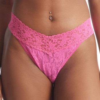 Hanky Panky Truser 3P Original Rise Thong D1 Cerise nylon One Size Dam...