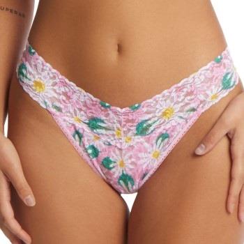 Hanky Panky Truser 3P Printed Original Rise Thong Rosa nylon One Size ...