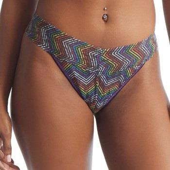 Hanky Panky Truser 3P Printed Original Rise Thong Mixed nylon One Size...