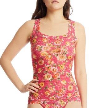 Hanky Panky 2P Signature Lace Print Classic Cami Rosa blomstret nylon ...