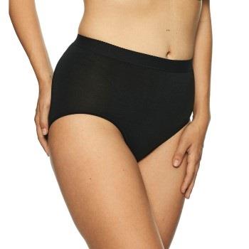 Lady Avenue Truser Bamboo Midi Brief Svart Bambus Small Dame