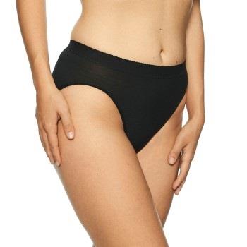 Lady Avenue Truser Basic Bamboo Tai Brief Svart Bambus Small Dame