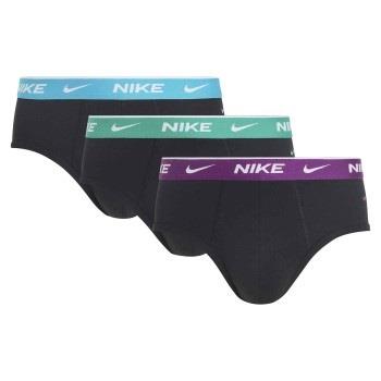 Nike 9P Cotton Stretch Briefs Svart bomull Medium Herre