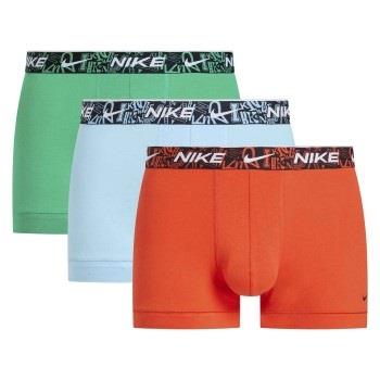 Nike 9P Everyday Essentials Cotton Stretch Trunk D1 Oransje bomull Sma...