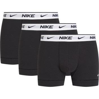 Nike 6P Everyday Essentials Cotton Stretch Trunk D1 Svart/Hvit bomull ...