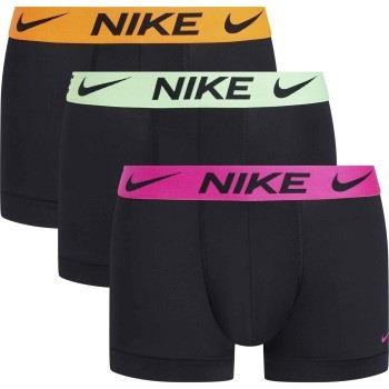 Nike 9P Everyday Essentials Micro Trunks D1 Svart/Rosa polyester Small...