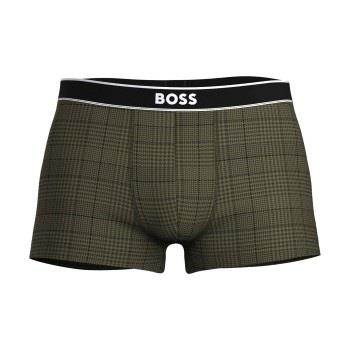 BOSS 24 Print Trunk Militærgrønn bomull Large Herre