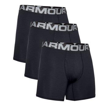 Under Armour 9P Charged Cotton 6in Boxer Svart Small Herre