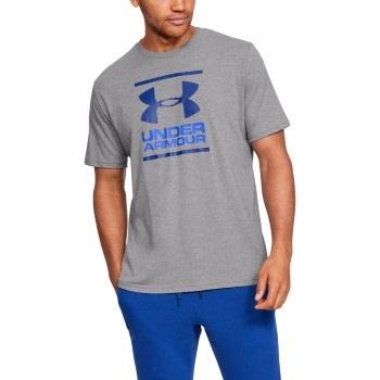 Under Armour 2P GL Foundation SS T Lysgrå Medium Herre