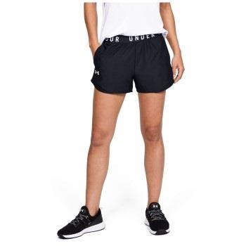 Under Armour 2P Play Up Shorts 3.0 Svart polyester Large Dame