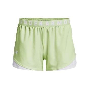 Under Armour 2P Play Up Shorts 3.0 Lysegrønn polyester X-Small Dame