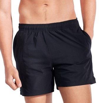 Bread and Boxers Active Shorts 2P Svart polyester Large Herre