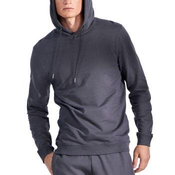 Bread and Boxers Organic Cotton Men Hooded Shirt 2P Grafit Large Herre