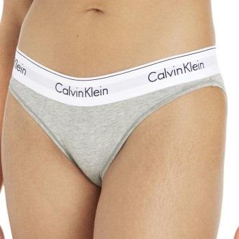 Calvin Klein Truser 3P Modern Cotton Bikini TO1 Gråmelerad Small Dame