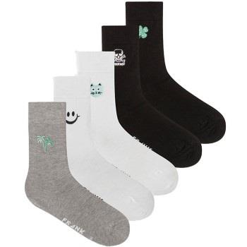 Frank Dandy Strømper 10P Embroidered Bamboo Socks Mixed lyocell Str 41...