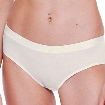 Sloggi Truser 2P GO Casual Hipster Briefs Benhvit bomull X-Small Dame