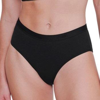 Sloggi Truser GO Casual Midi Brief Svart bomull Small Dame