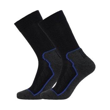 Dovre Strømper 2P Organic Wool Terry Crew Socks Marine Str 40/43 Herre