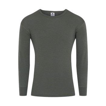 Dovre Wool Long Sleeve T-Shirt Grønn ull Large Herre