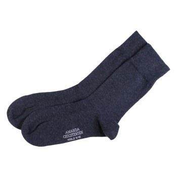 Amanda Christensen Strømper Noble Ankle Socks Antracit Str 43/44