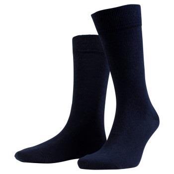 Amanda Christensen Strømper Sign Combed Cotton Ankle Sock Marine bomul...