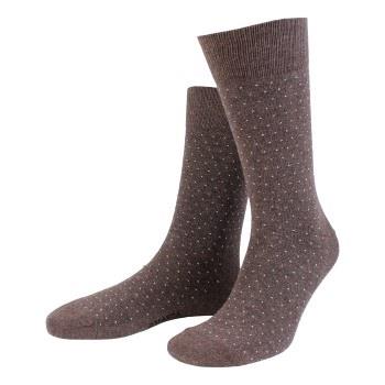 Amanda Christensen Strømper True Ankle Dot Sock Brun Str 39/42 Herre