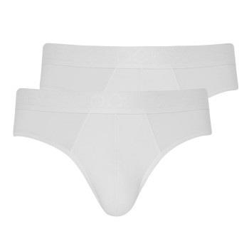 Jockey 2P Microfiber Air Brief Hvit polyamid Large Herre