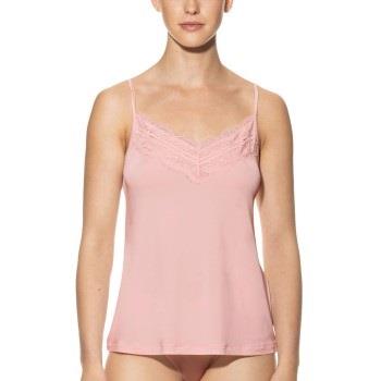 Mey Grace Camisole With Lace Lysrosa viskose Large Dame