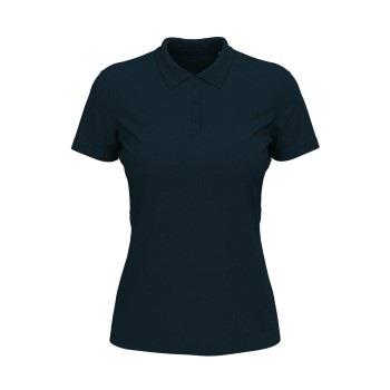Stedman Lux Short Sleeve Polo For Women Marine bomull Medium Dame