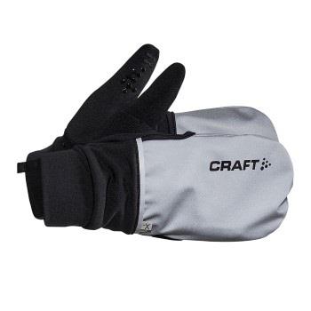 Craft Hybrid Weather Glove Svart/Grå polyester XS (7)