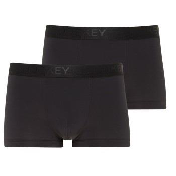 Jockey 2P Short Trunks Svart polyamid Medium Herre