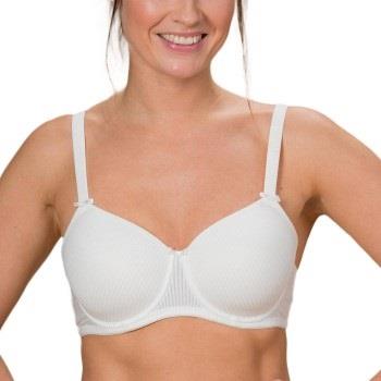 Trofe Sanna Underwire Stripe Bra BH Hvit C 70 Dame