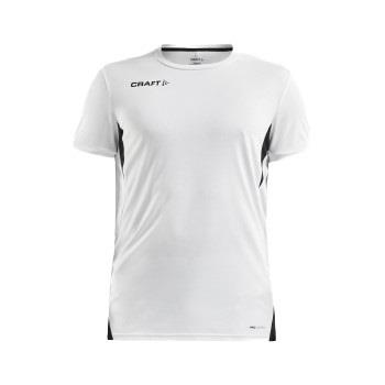 Craft Pro Control Impact SS Tee M Hvit polyester Small Herre