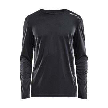 Craft Rush LS Tee M Svart polyester 3XL Herre