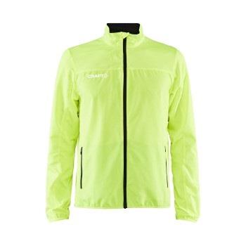 Craft Rush Wind Jacket Limegrønn polyamid XX-Large Herre